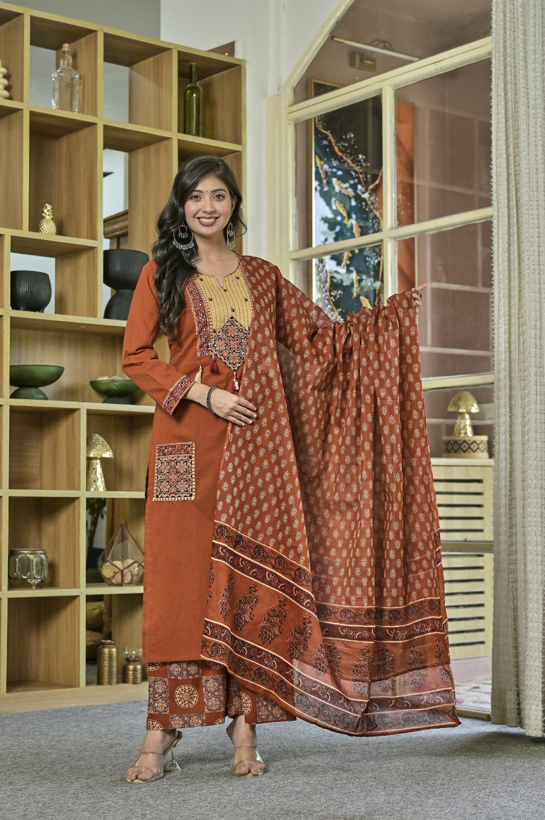 Straight Kurta Set