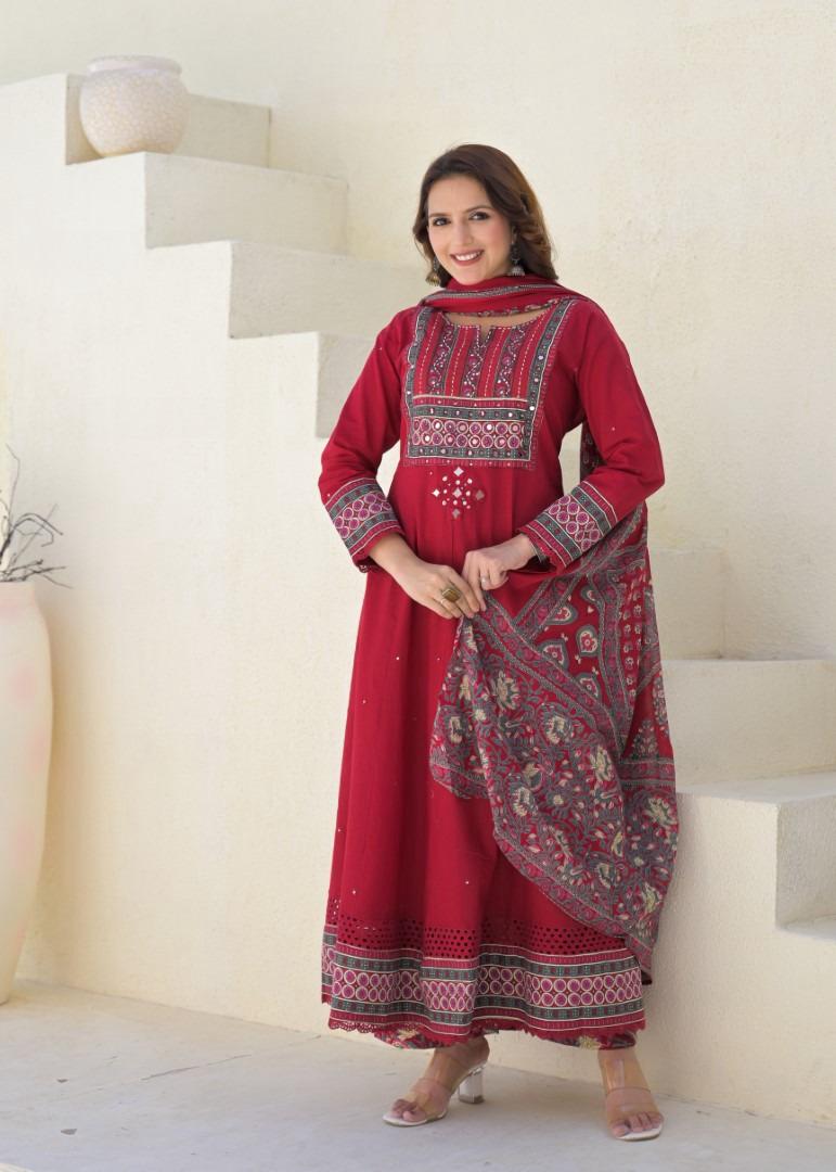 Gindly 3 Piece Kurta Set