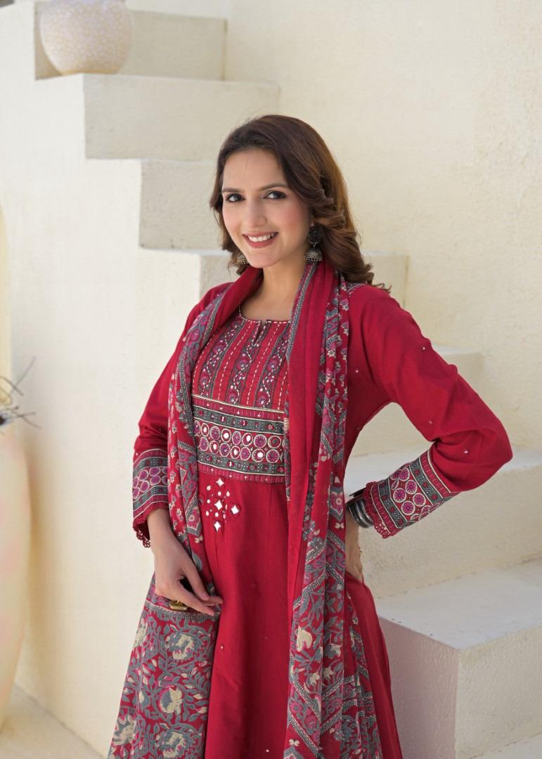 Gindly 3 Piece Kurta Set