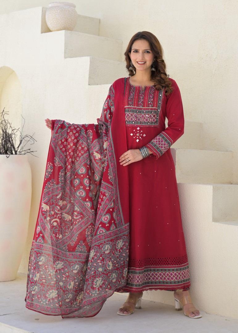 Gindly 3 Piece Kurta Set