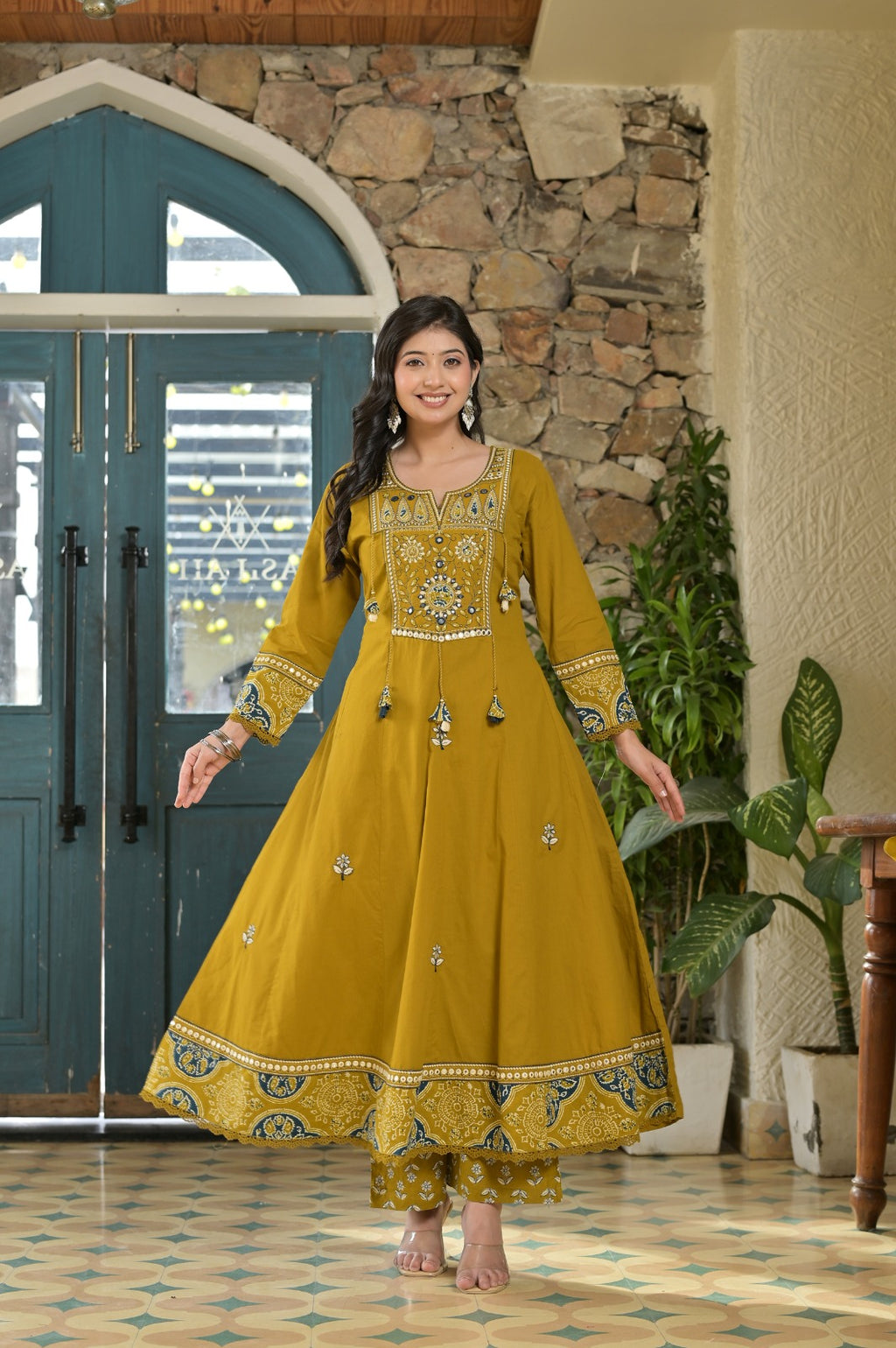 Gindly Anarkali 3 Piece Suit For Women