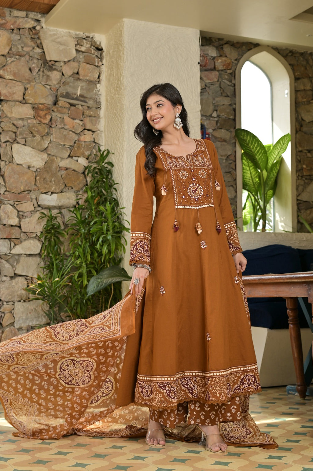 Gindly Anarkali 3 Piece Suit For Women
