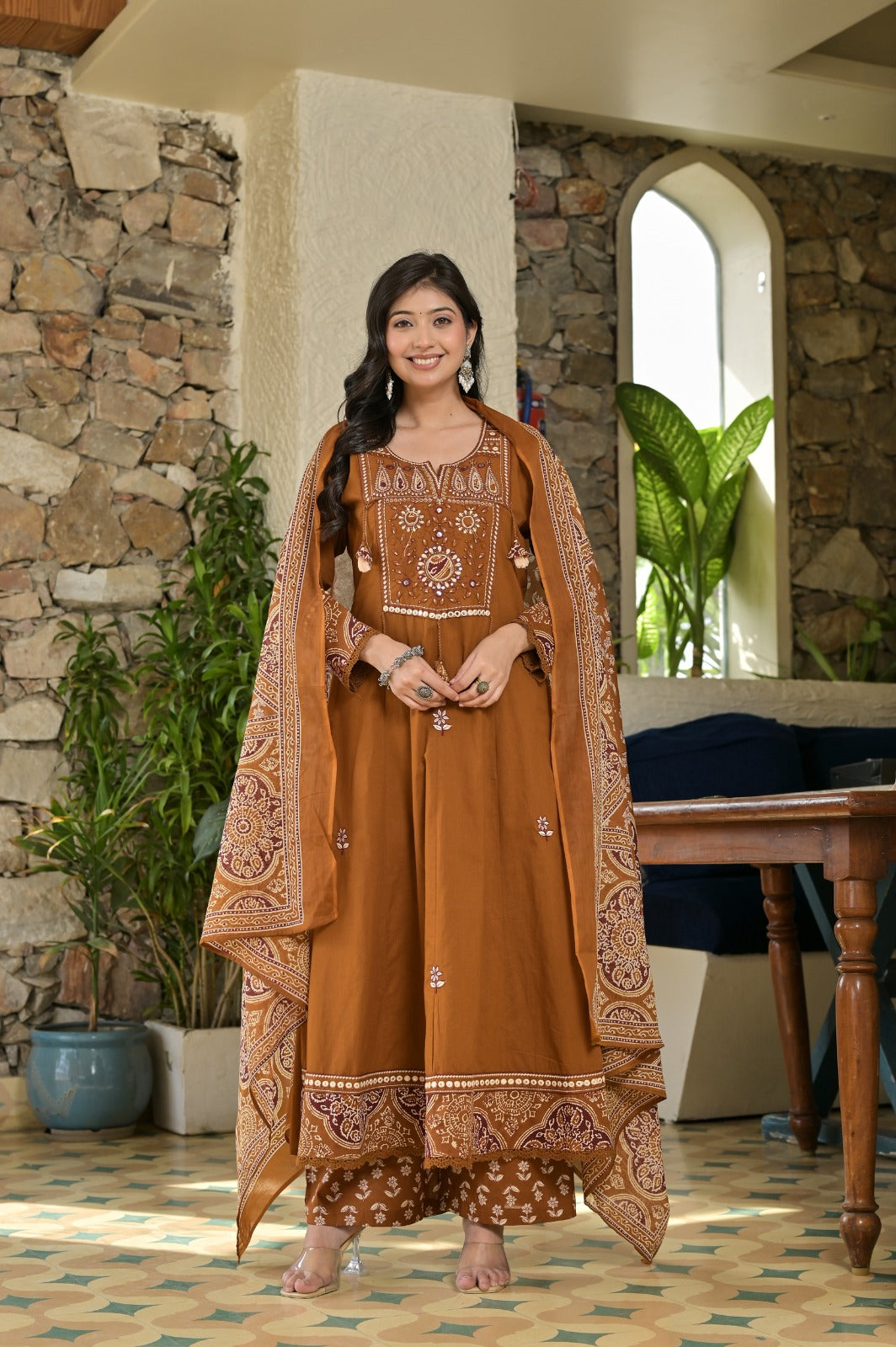 Gindly Anarkali 3 Piece Suit For Women
