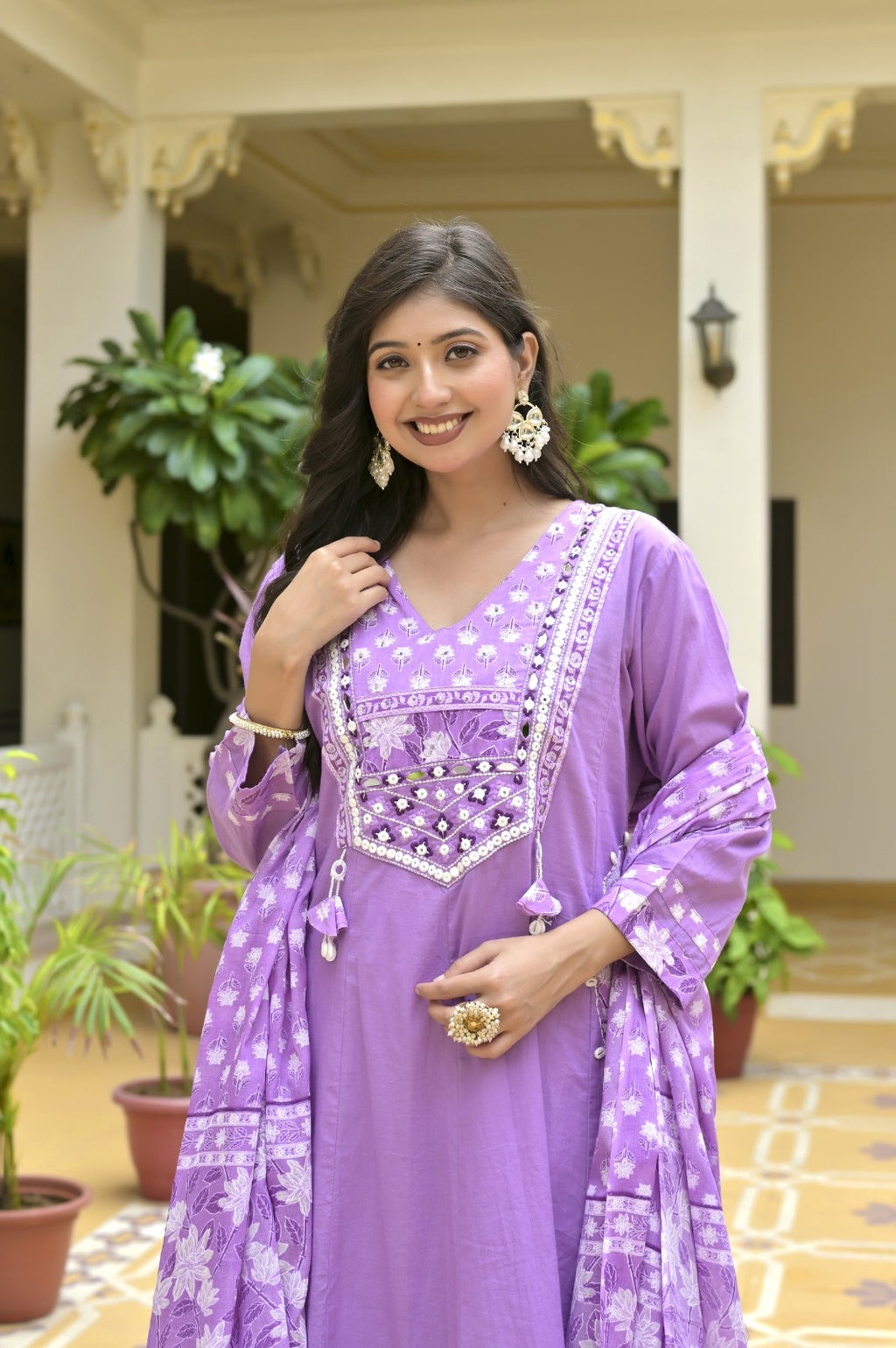 Gindly Anarkali 3 Piece Suit For Women