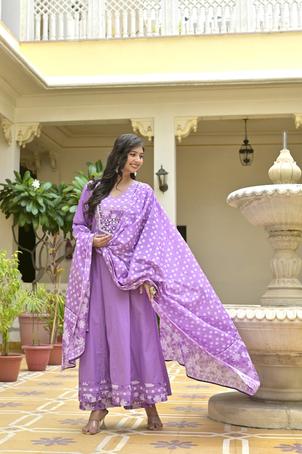 Gindly Anarkali 3 Piece Suit For Women
