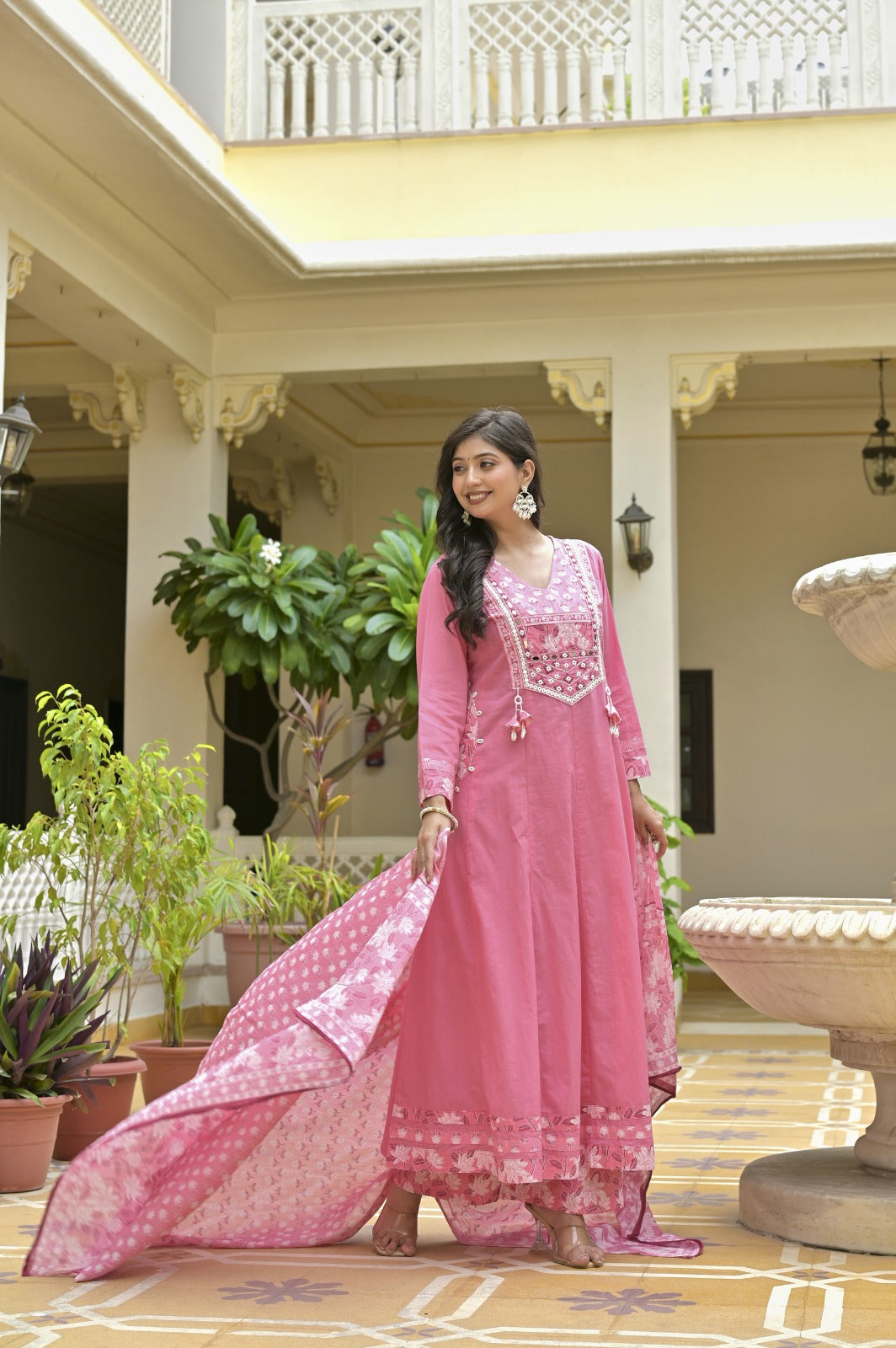 Gindly Anarkali 3 Piece Suit For Women