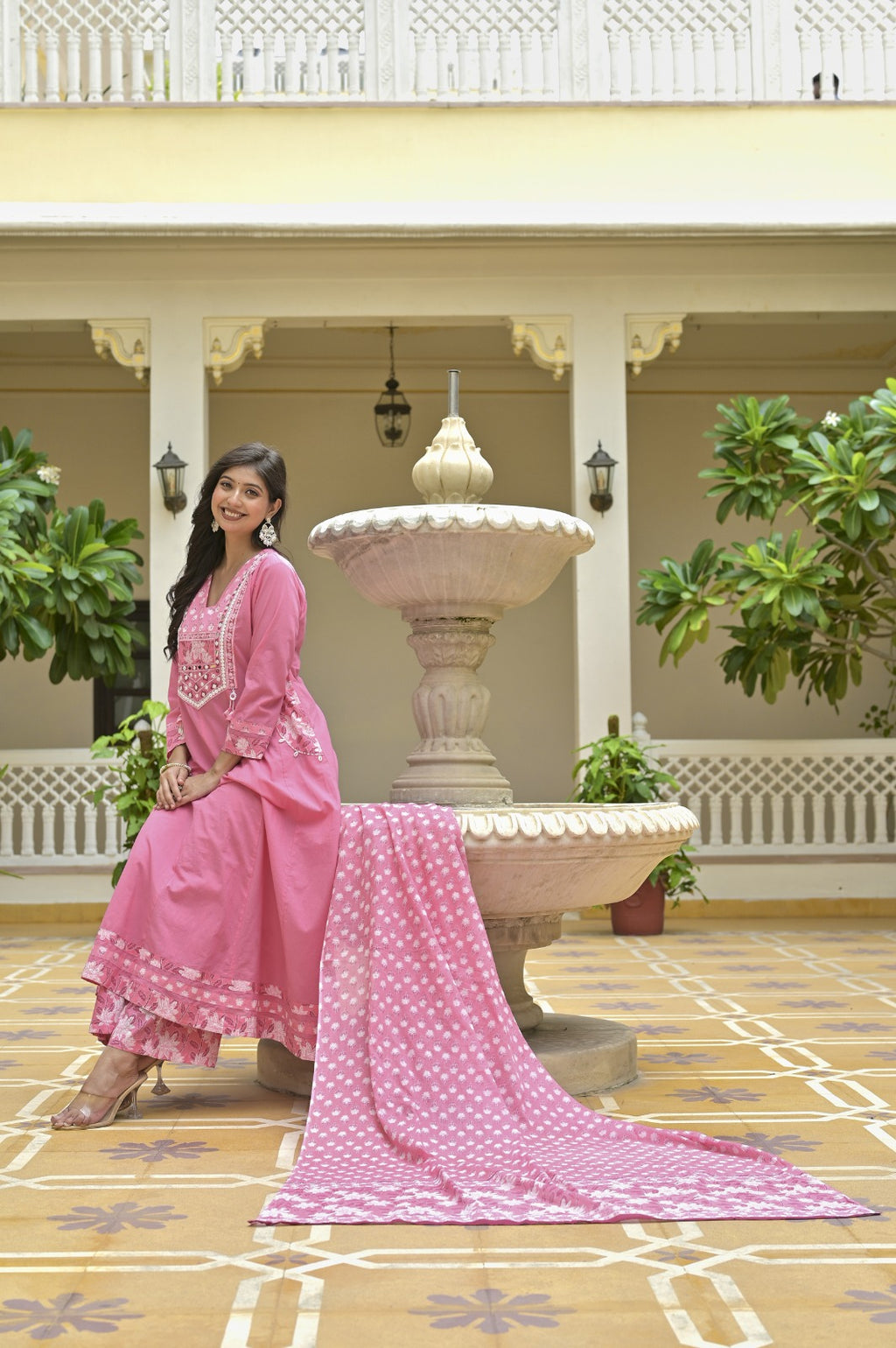 Gindly Anarkali 3 Piece Suit For Women