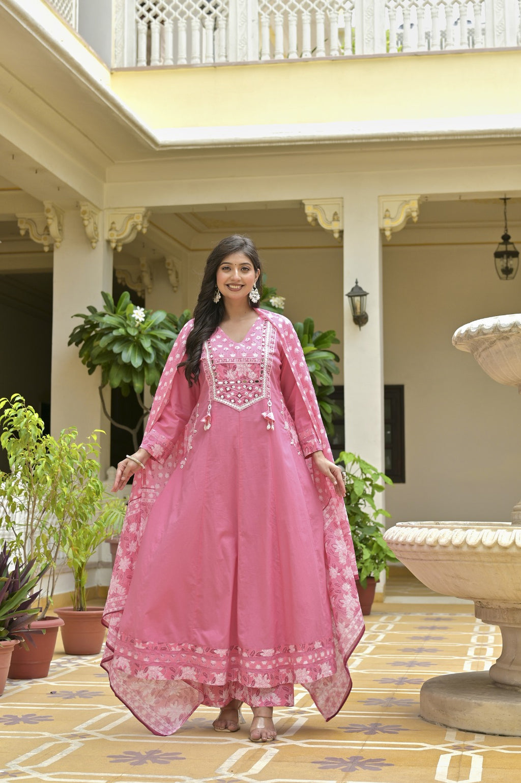 Gindly Anarkali 3 Piece Suit For Women
