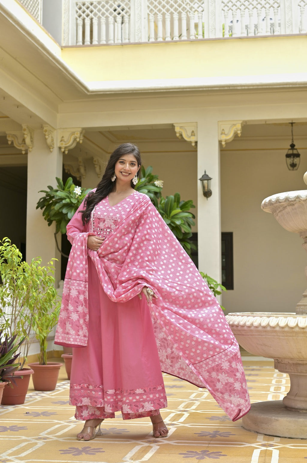Gindly Anarkali 3 Piece Suit For Women