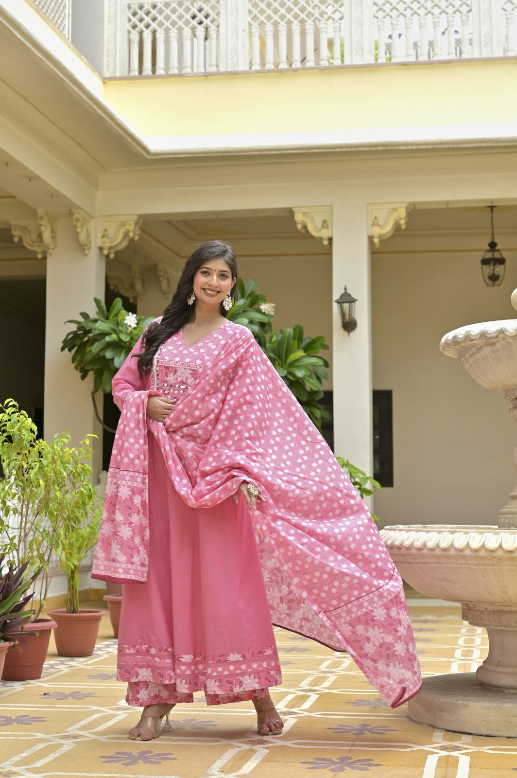 Gindly Anarkali 3 Piece Suit For Women