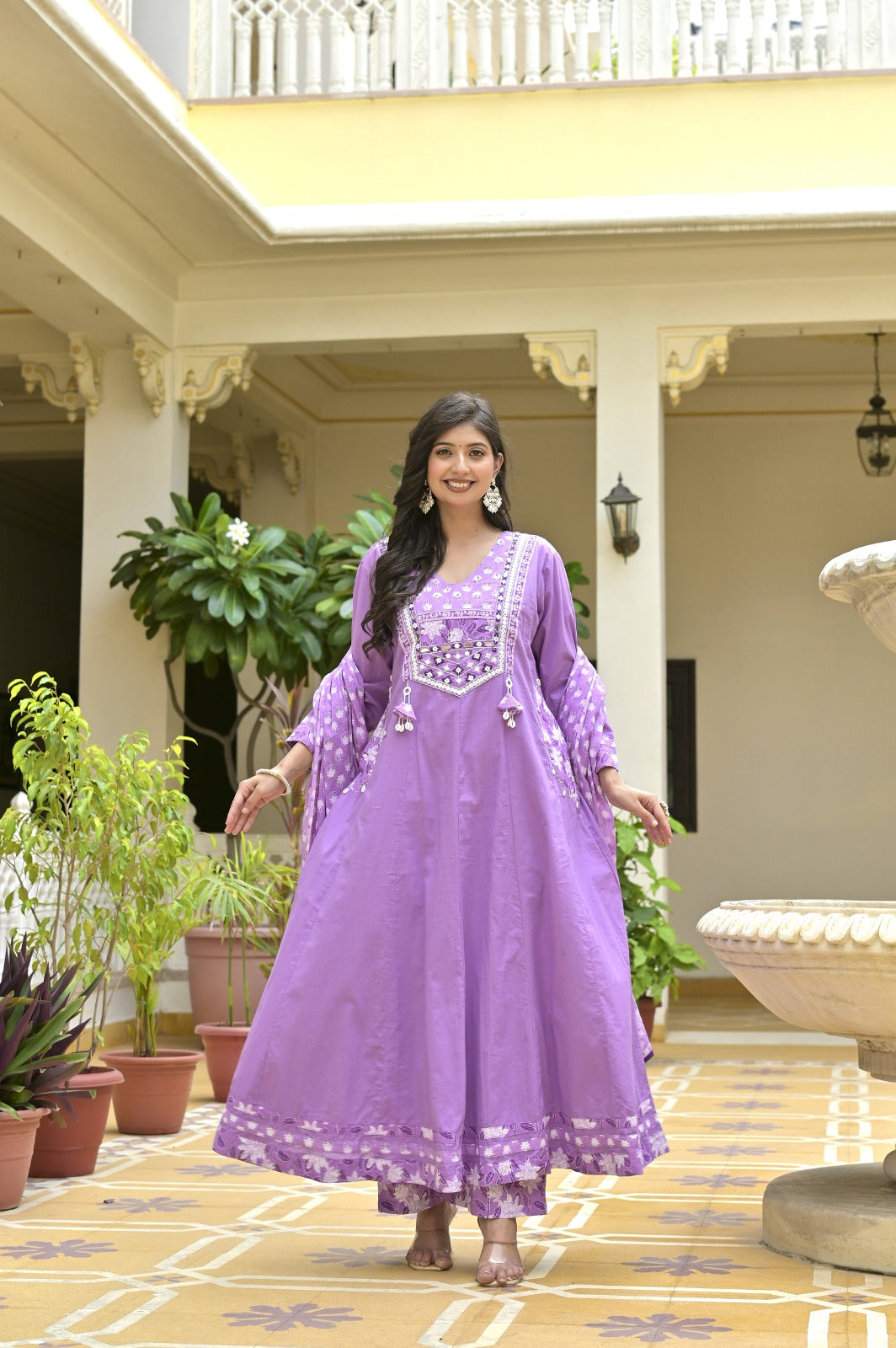Gindly Anarkali 3 Piece Suit For Women