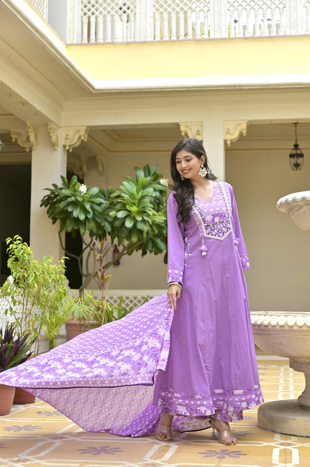 Gindly Anarkali 3 Piece Suit For Women
