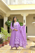 Gindly Anarkali 3 Piece Suit For Women