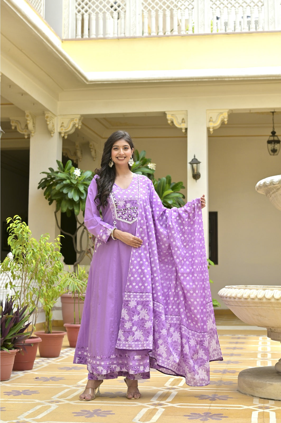 Gindly Anarkali 3 Piece Suit For Women